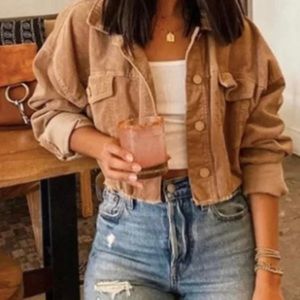 12th Tribe corduroy jacket size small